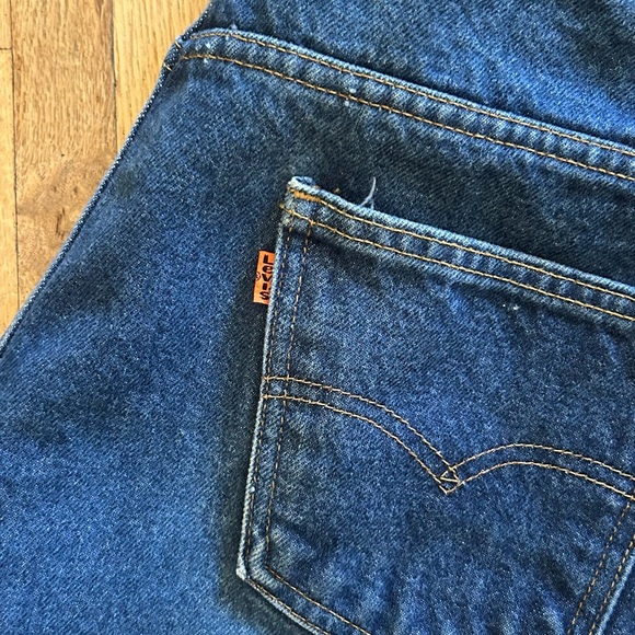 Vintage Levi’s 517 Orange Tab Jeans – Made in USA – W34 L30 - Picture 3 of 6